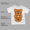 Dunk Low Magma Orange DopeSkill Toddler Kids T-shirt Leather Bear Graphic