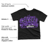 Court Purple 13s DopeSkill Toddler Kids T-shirt Anti Social Graphic