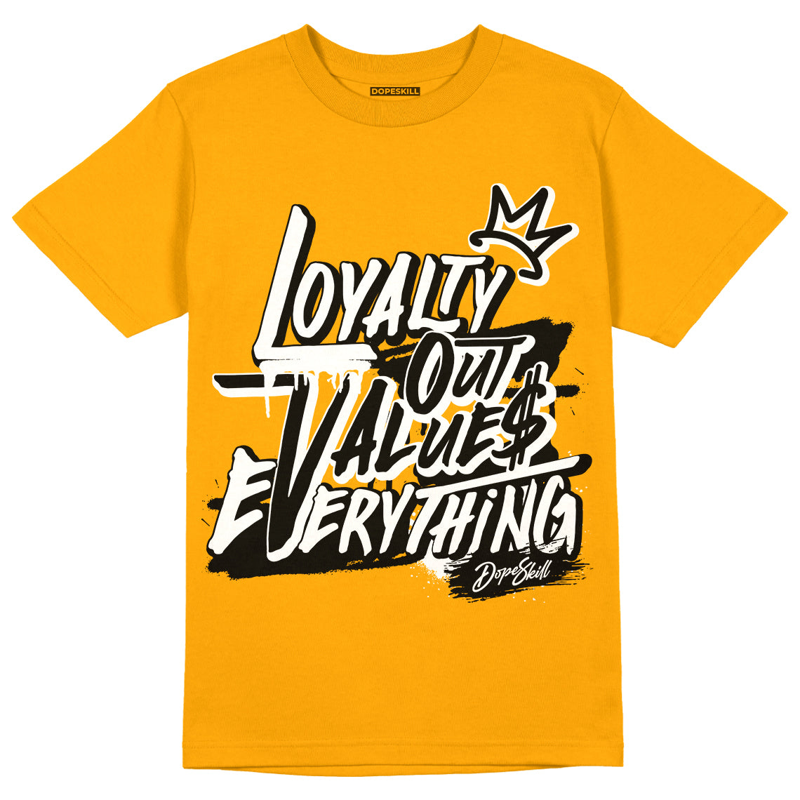 Taxi Yellow Toe 1s DopeSkill Taxi T-shirt LOVE Graphic