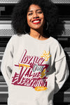 AJ 3 Cardinal Red DopeSkill Sweatshirt LOVE Graphic