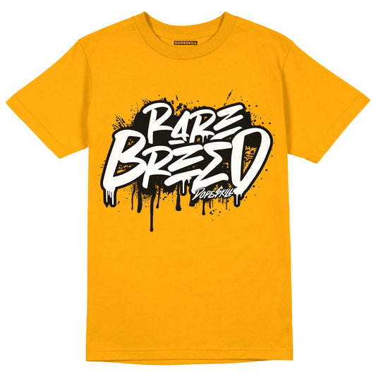 Taxi Yellow Toe 1s DopeSkill Taxi T-shirt Rare Breed Graphic