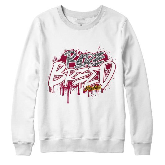 AJ 3 Cardinal Red DopeSkill Sweatshirt Rare Breed Graphic