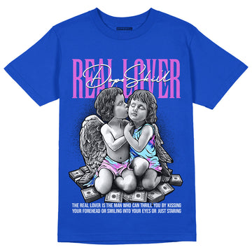 Hyper Royal 12s DopeSkill Hyper Royal T-shirt Real Lover Graphic