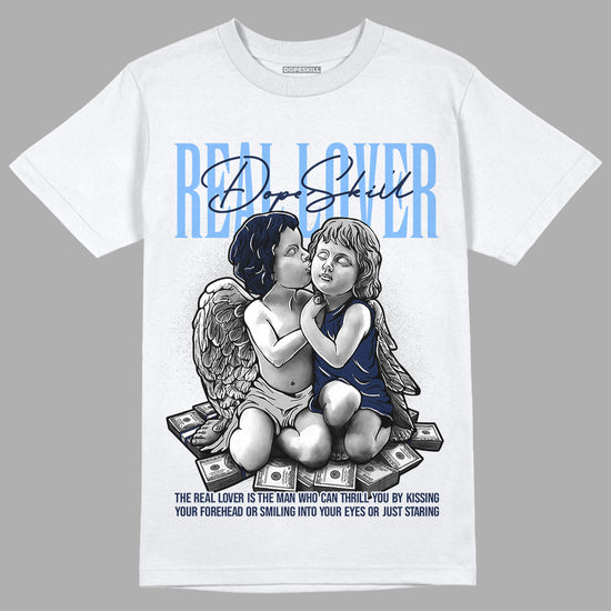 Georgetown 6s DopeSkill T-Shirt Real Lover Graphic - White