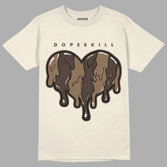 Jordan 1 Low OG “Reverse Mocha” DopeSkill Sail T-shirt Slime Drip Heart Graphic