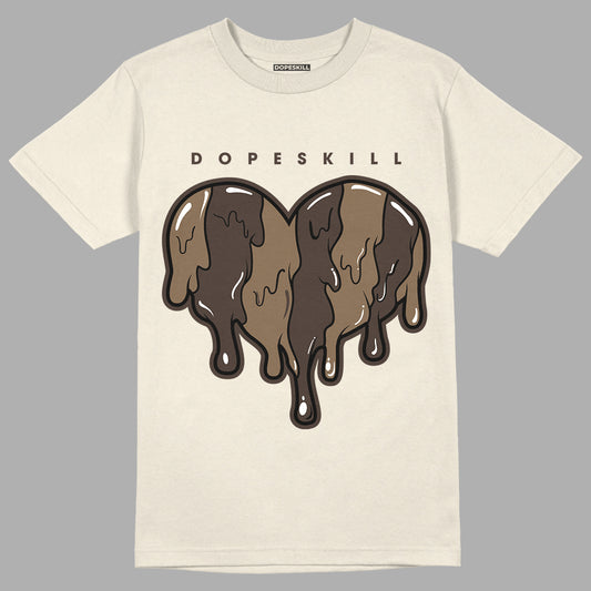 Jordan 1 Low OG “Reverse Mocha” DopeSkill Sail T-shirt Slime Drip Heart Graphic
