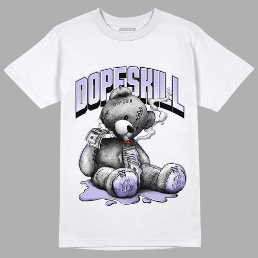 AJ 11 Low Pure Violet DopeSkill T-Shirt Sick Bear Graphic