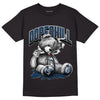 Jordan 13 Brave Blue DopeSkill T-Shirt Sick Bear Graphic - Black