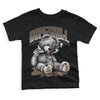 OG Reverse Mocha 1s Low DopeSkill Toddler Kids T-shirt Sick Bear Graphic - Black