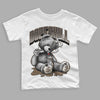 OG Reverse Mocha 1s Low DopeSkill Toddler Kids T-shirt Sick Bear Graphic - White