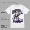 AJ 3 Dark Iris DopeSkill T-Shirt Sick Bear Graphic