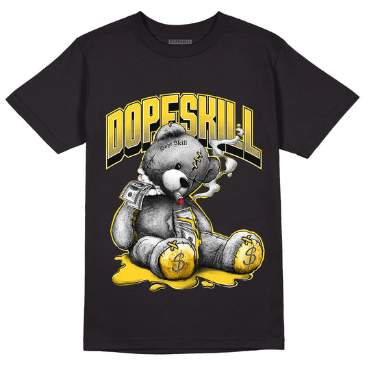 AJ 4 Lightning DopeSkill T-Shirt Sick Bear Graphic