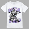 Jordan 4 Zen Master DopeSkill T-Shirt Sick Bear Graphic - White 