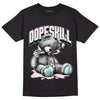 Jordan 5 Easter DopeSkill T-Shirt Sick Bear Graphic - Black