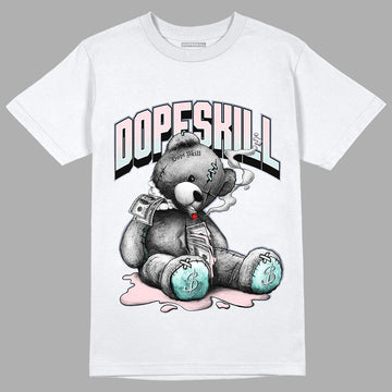 Jordan 5 Easter DopeSkill T-Shirt Sick Bear Graphic - White
