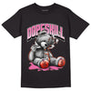 Jordan 5 GS Pinksicle DopeSkill T-Shirt Sick Bear Graphic - Black