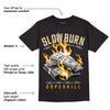 Taxi Yellow Toe 1s DopeSkill T-Shirt Slow Burn Graphic