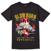 AJ 4 Lightning DopeSkill T-Shirt Slow Burn Graphic