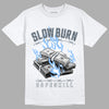 Jordan 6 Midnight Navy DopeSkill White T-Shirt Slow Burn Graphic