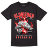 AJ 9 Chile Red DopeSkill T-Shirt Slow Burn Graphic