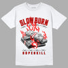 AJ 9 Chile Red DopeSkill T-Shirt Slow Burn Graphic