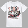 Atmosphere 6s Low DopeSkill T-Shirt Trust No One Graphic - White 