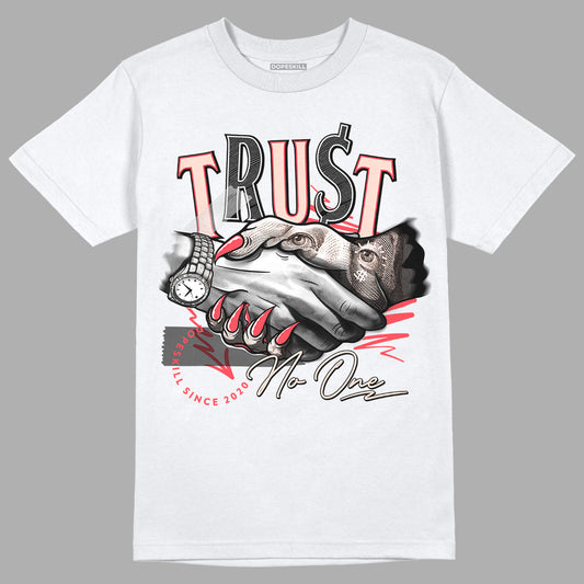 Atmosphere 6s Low DopeSkill T-Shirt Trust No One Graphic - White 