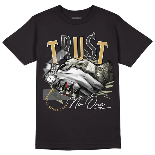 Jade Horizon 5s DopeSkill T-Shirt Trust No One Graphic - Black 