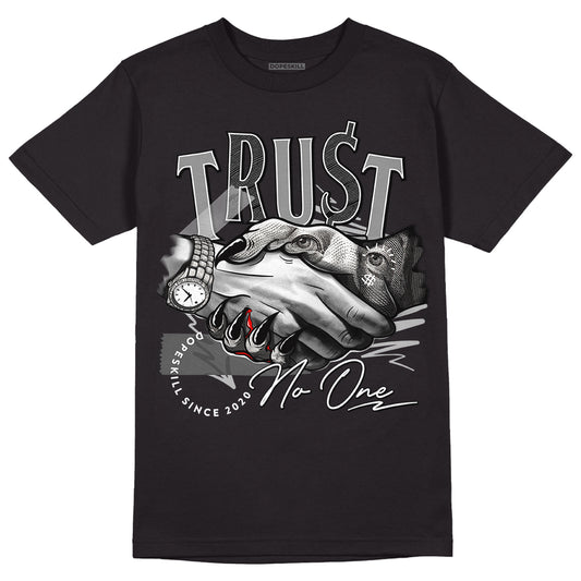 YZ 450 Utility Black DopeSkill T-Shirt Trust No One Graphic - Black