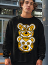 AJ 13 Del Sol DopeSkill Sweatshirt Leather Bear Graphic