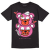 GS Pinksicle 5s DopeSkill T-Shirt New Double Bear Graphic