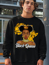 AJ 13 Del Sol DopeSkill Sweatshirt Black Queen Graphic