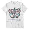 Jordan 5 Easter DopeSkill T-Shirt Sneaker Bear Head Graphic - White 