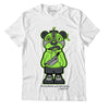 Jordan 5 Green Bean DopeSkill T-Shirt Sneaker Bear Graphic - White 