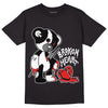 AJ 12 Playoffs DopeSkill T-Shirt Broken Heart Graphic