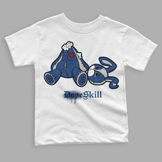 French Blue 13s DopeSkill Toddler Kids T-shirt Don’t Break My Heart Graphic