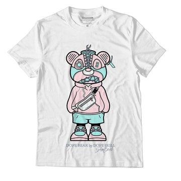 Jordan 5 Easter DopeSkill T-Shirt Sneaker Bear Graphic - White 