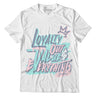 Jordan 5 Easter DopeSkill T-Shirt LOVE Graphic - White