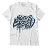 AJ 6 Midnight Navy DopeSkill White T-Shirt Rare Breed Graphic