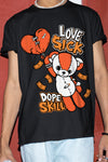 AJ 11 Low Bright Citrus DopeSkill T-Shirt Love Sick Graphic