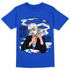 Hyper Royal 12s DopeSkill Hyper Royal T-shirt Money Is The Motive Graphic