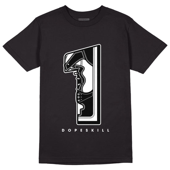 Dunk Low Panda White Black DopeSkill T-Shirt No.1 Graphic - Black