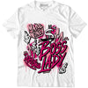 AJ 1 Mid Coral Chalk DopeSkill T-Shirt Boss Lady Graphic