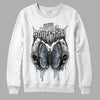 Black Metallic Chrome 6s DopeSkill Sweatshirt DopeSkill Evolution Graphic - White