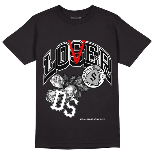 Dunk Low Panda White Black DopeSkill T-Shirt Loser Lover Graphic - Black