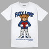 AJ 13 French Blue DopeSkill T-Shirt Fake Love Graphic