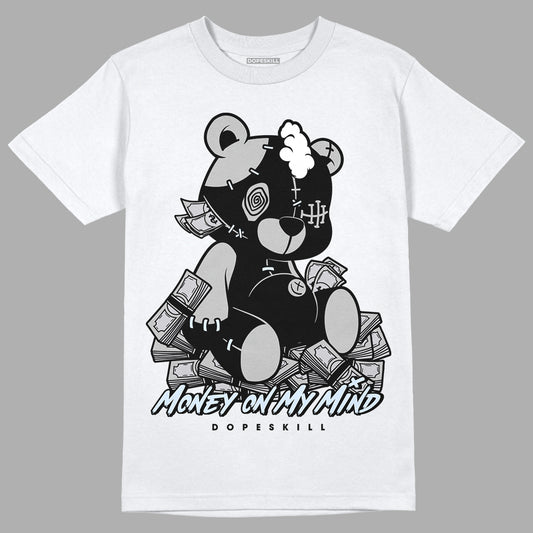 Black Metallic Chrome 6s DopeSkill T-Shirt MOMM Bear Graphic - White