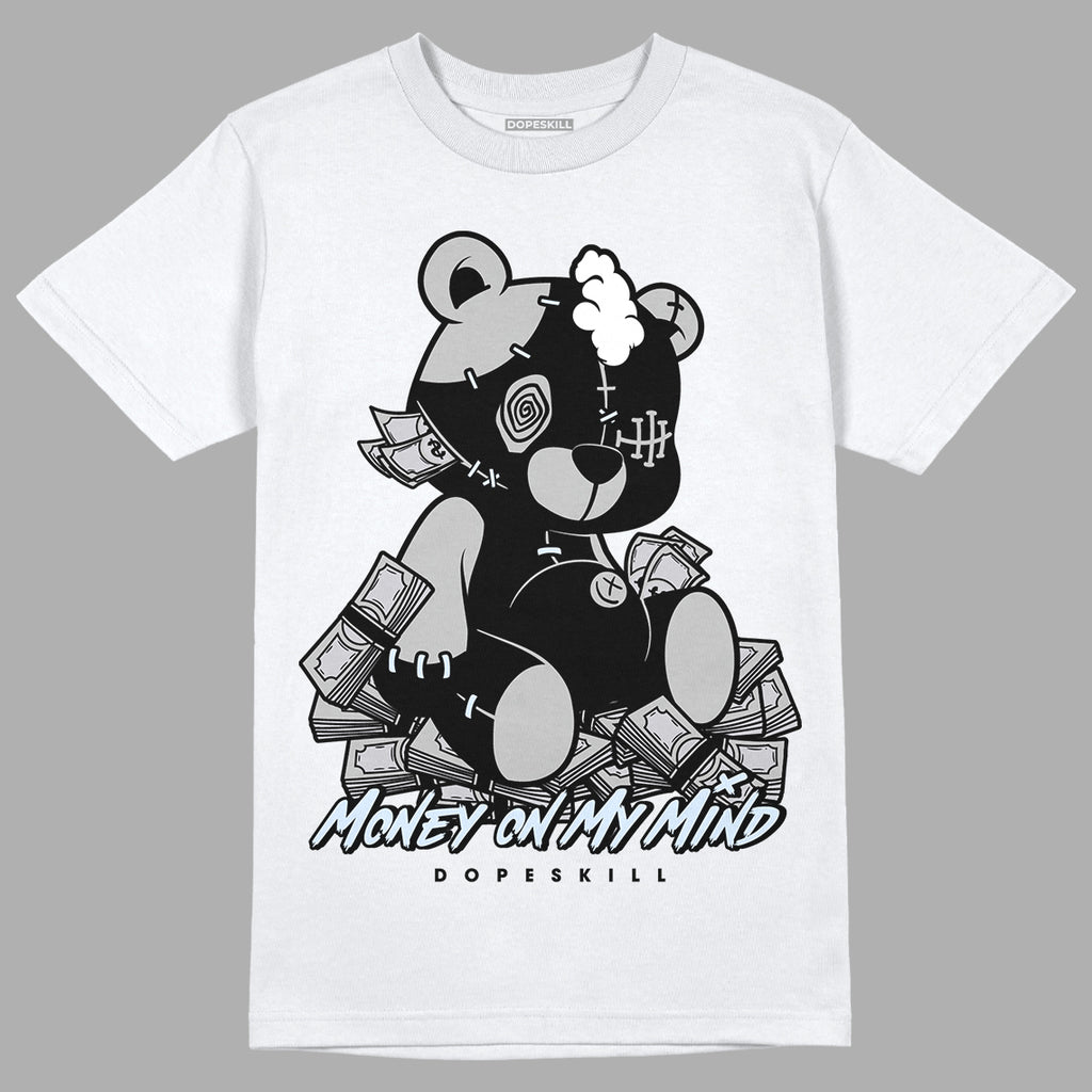 Black Metallic Chrome 6s DopeSkill T-Shirt MOMM Bear Graphic - White