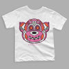 GS Pinksicle 5s DopeSkill Toddler Kids T-shirt Monk Graphic - White 