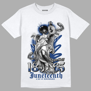 AJ 13 French Blue DopeSkill T-Shirt Juneteenth Graphic